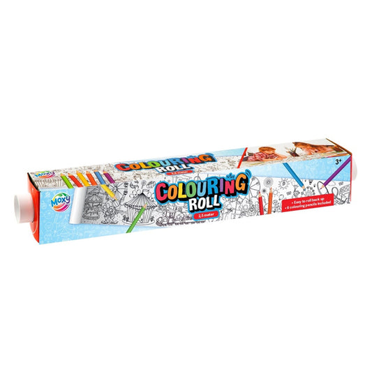 PAPIERROLLE 2,5 M × 42 CM MIT BLEISTIFTEN 🔶