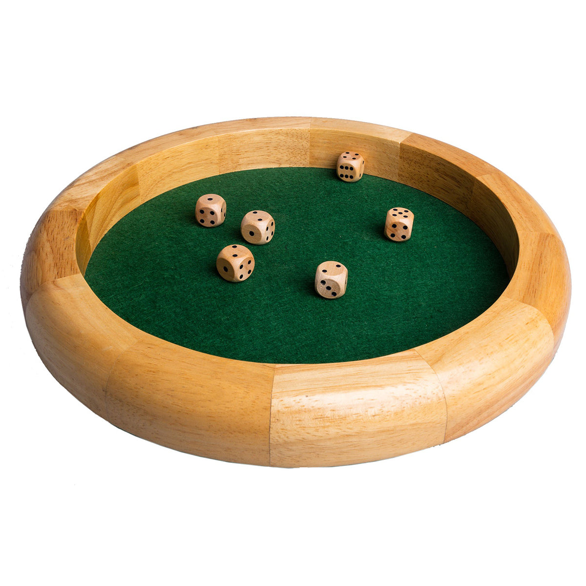 PIATTO CUBO IN LEGNO Ø 30 CM 🔶