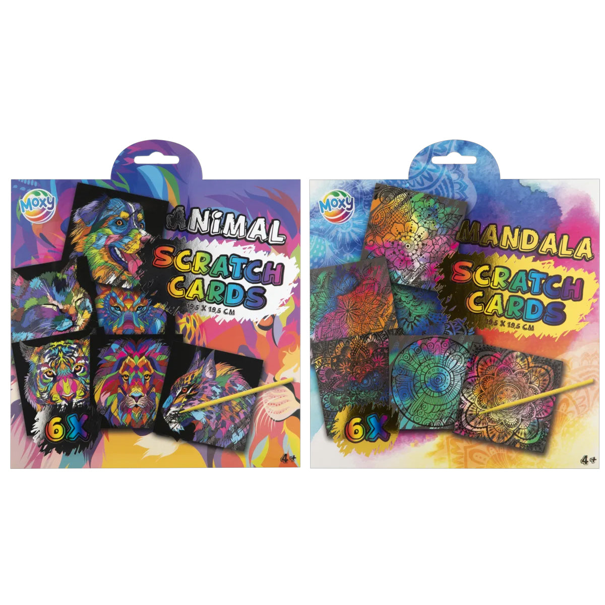 SET DE CARTES À GRATTER ASSORTIES 🔶