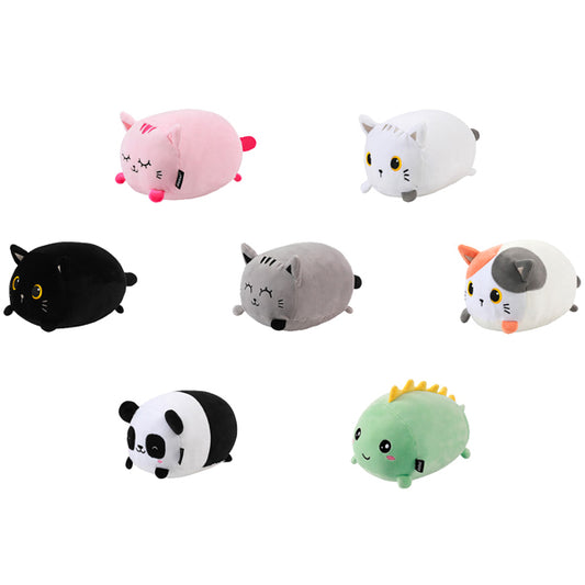 COUSSINS EN PELUCHE DOUX ASSORTIS 🔶