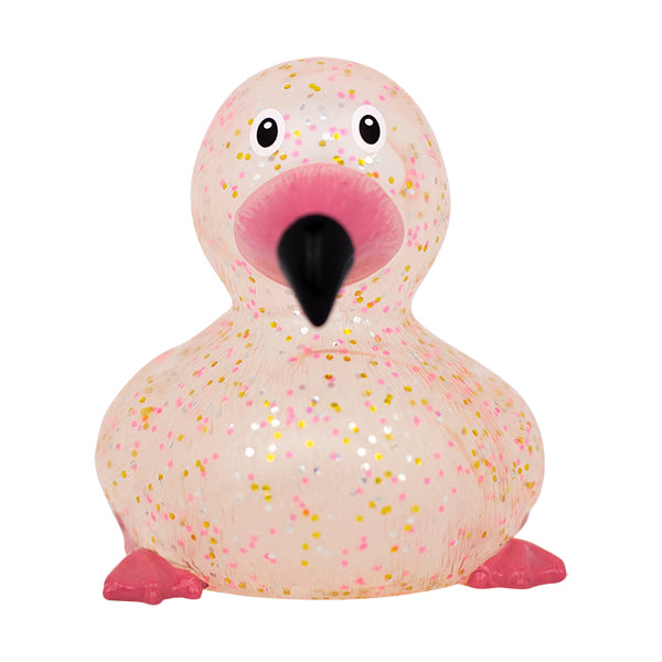 GLITTER BADEENTE FLAMINGO 🔶