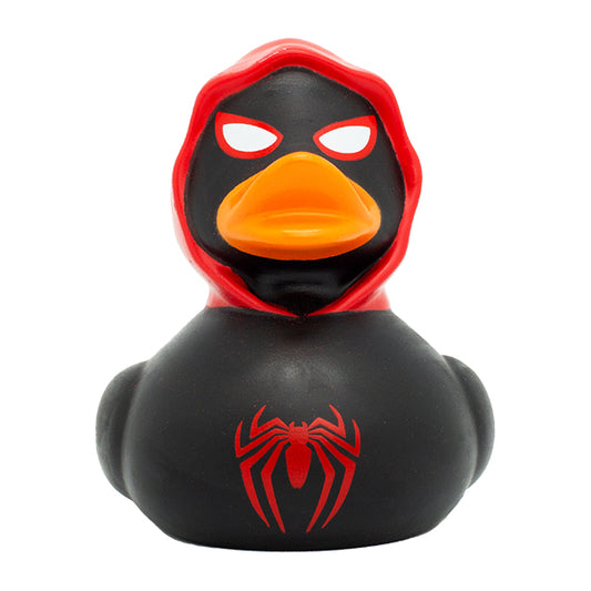 SCHWARZE BADEENTE ROTER SPIDY 🔶