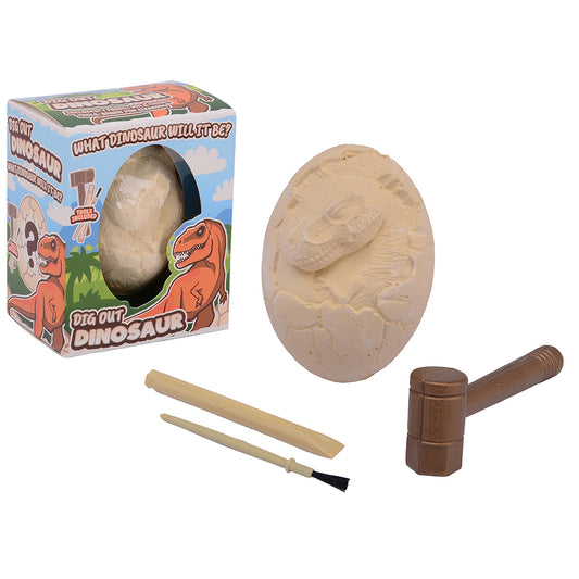 ŒUF FOSSILE DE DINOSAURE À SCULPTER 🔶