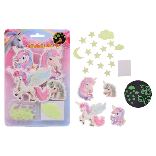 AUTOCOLLANT LICORNE FLUORESCENT 🔶