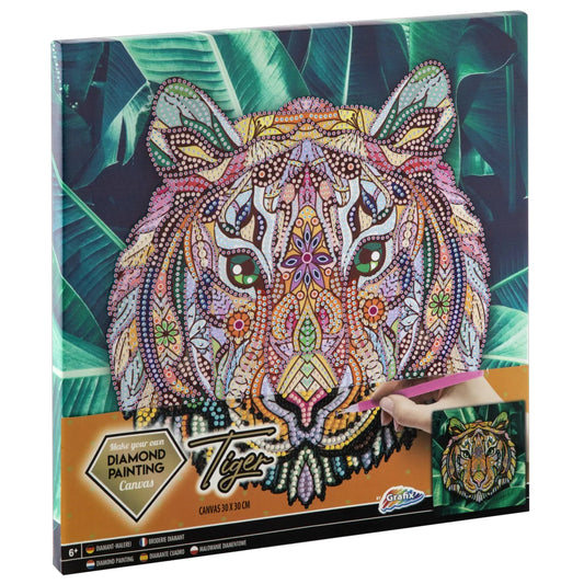 ENSEMBLE DE PEINTURE DIAMANT – TIGRE 🔶