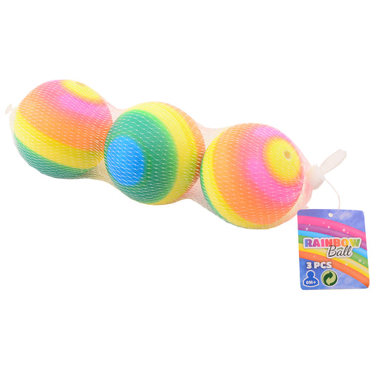 BALLES ARC-EN-CIEL – 8 CM DANS LE FILET 🔶