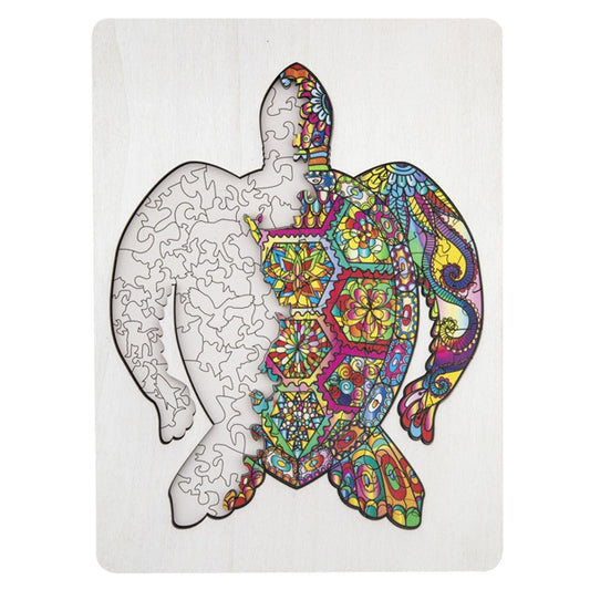 PUZZLE IN LEGNO 130 TL – TARTARUGA 🔶