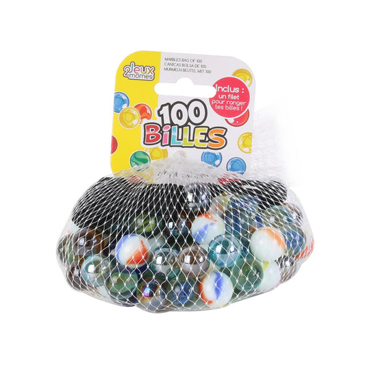 100 BILLES DE COULEUR – 16 MM 🔶