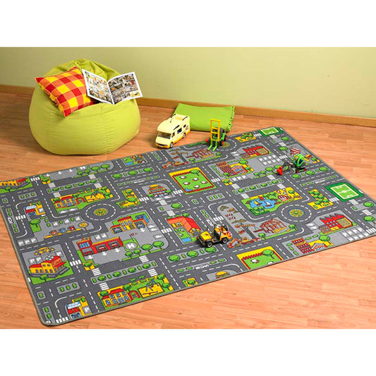TAPIS DE JEU VILLE – 100×190CM 🔶