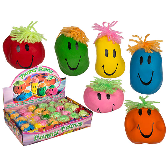 BALLE ANTI-STRESS VISAGE BIÈRE 8 CM 🔶