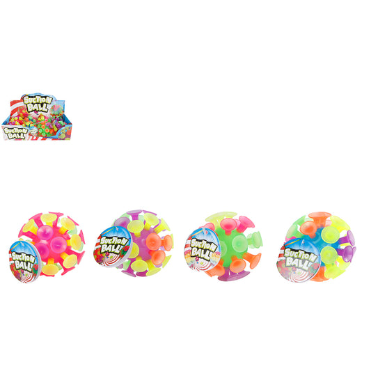 BALLE À VENTOUSE 10 CM - ASSORTIE 🔶