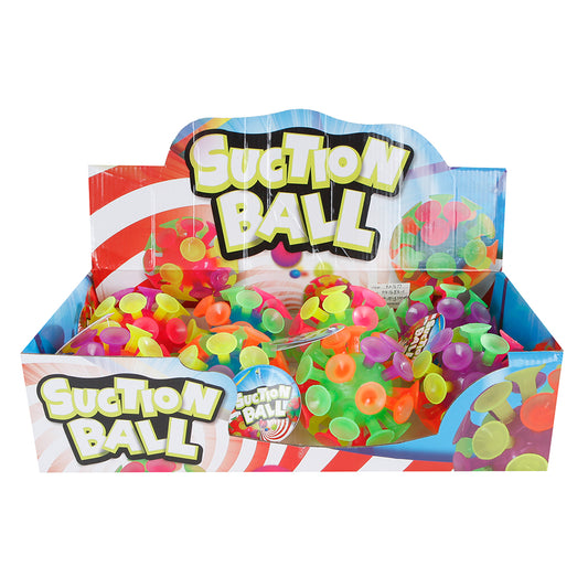 BALLE À VENTOUSE 10 CM - ASSORTIE 🔶