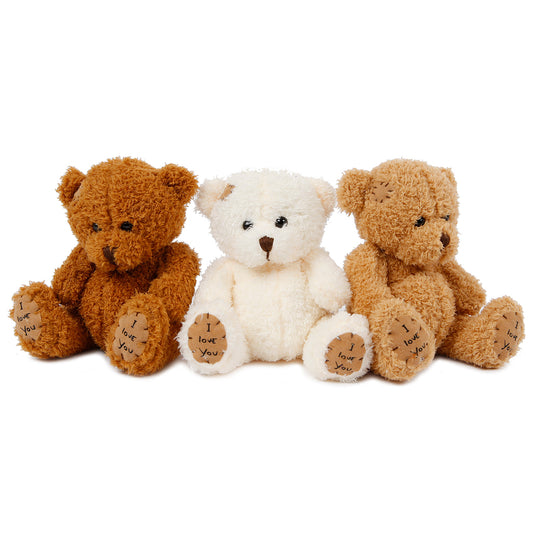 OURS EN PELUCHE 18 CM - ASSORTIS 🔶