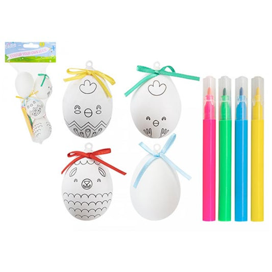 KIT PER DIPINGERE LE UOVA DI PASQUA 🔶