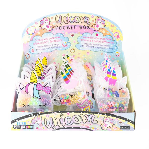 ENSEMBLE DE PERLES LICORNE - ASSORTIES 🔶