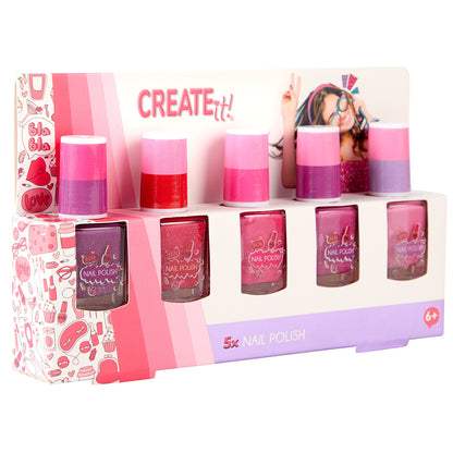 COFFRET VERNIS À ONGLES CREATE IT! – VARIANTES 🔶