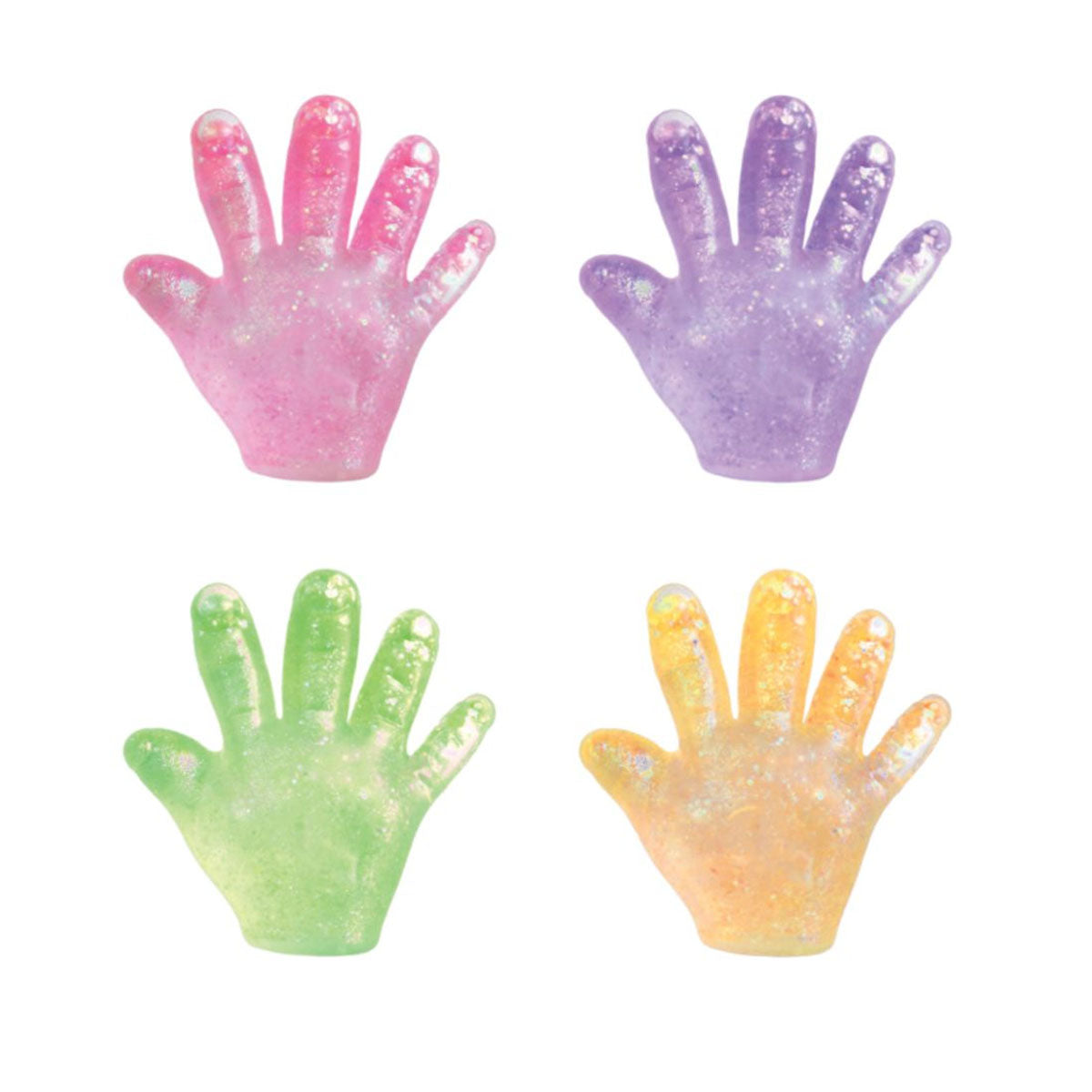 GLITTER SQUISHY ASSORTIS À LA MAIN