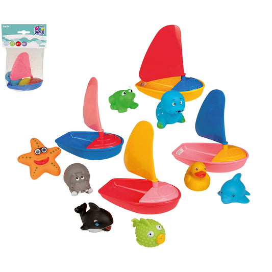 TIERE IM BOOT BADEND 14 CM 🔶