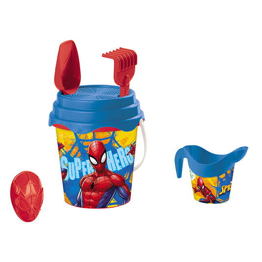 ENSEMBLE PELLE SEAU DE PLAGE SPIDERMAN 17CM 🔶