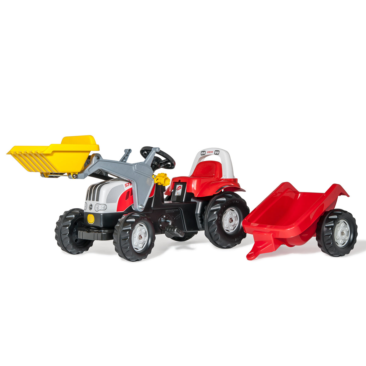 ROLLYKID STEYR CHARGEUR + REMORQUE 🔶