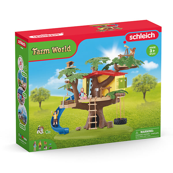AVENTURE DANS LA CABANE DANS L'ARBRE - SCHLEICH 🔶