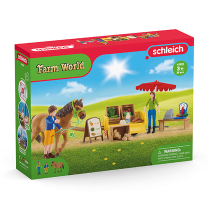 STAND FERME MOBILE - SCHLEICH 🔶
