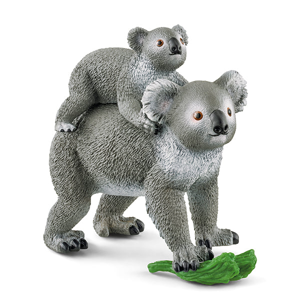 KOALA MÈRE AVEC BÉBÉ - SCHLEICH 🔶