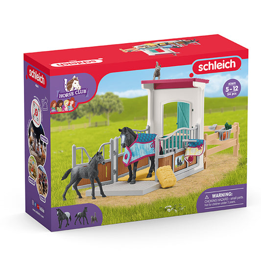 PFERDEBOX MIT STUTE UND FOHLEN - SCHLEICH 🔶