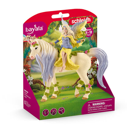 SOIRÉE AVEC FLEUR LICORNE - SCHLEICH 🔶
