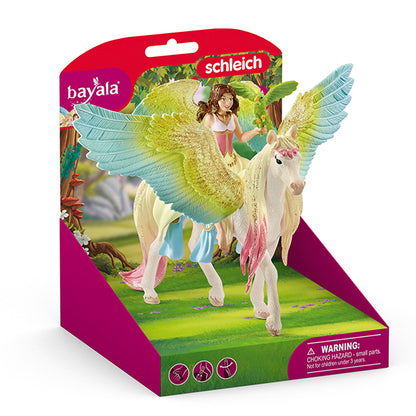 SURA AVEC PÉGASE PAILLETÉ - SCHLEICH 🔶