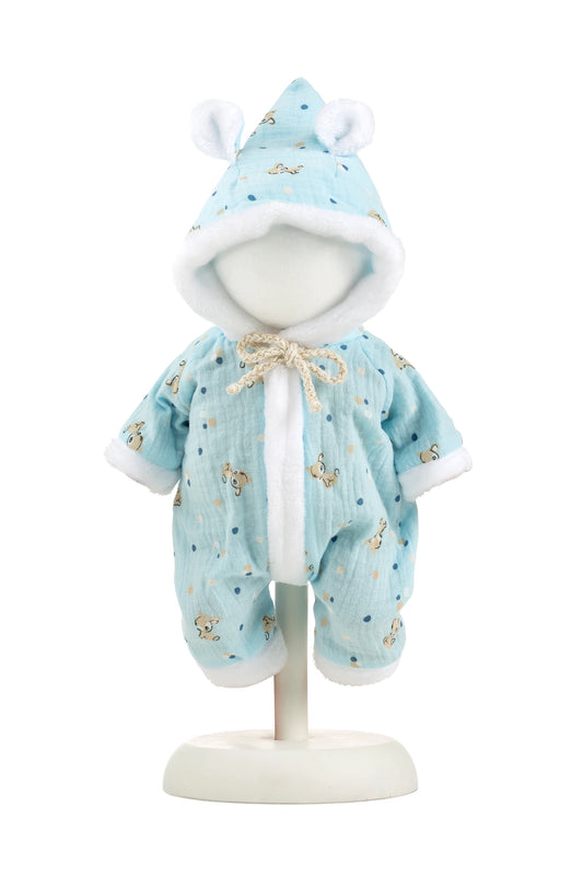 BLAUER HIRSCH-PYJAMA 32CM