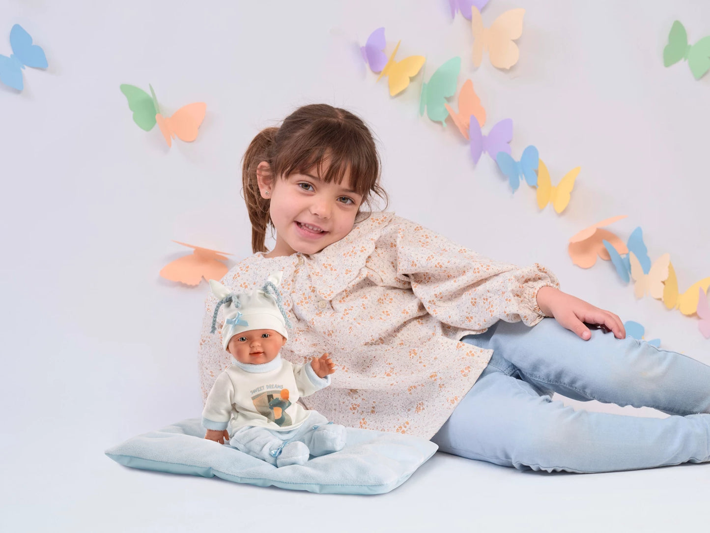 BEBITO PUPPE MIT KISSEN 26CM