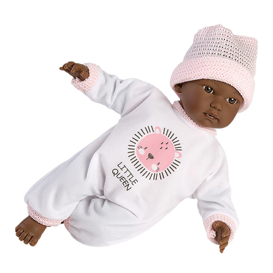 BABYPUPE CUQUITA, DUNKLE HAUT, 30 CM