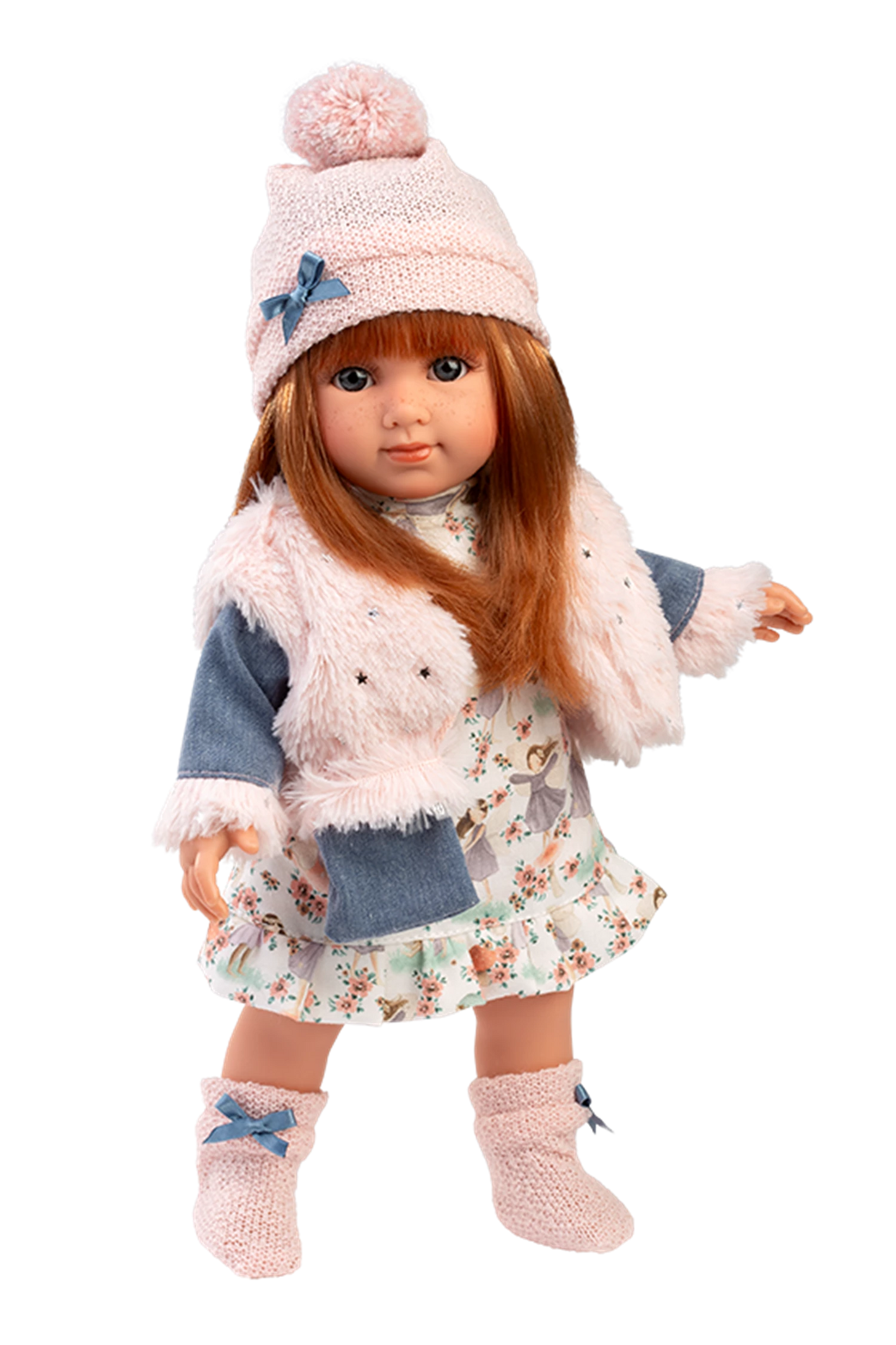 PUPPE NICOLE, ROTHAARIG, 35 CM