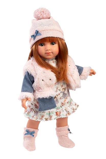 PUPPE NICOLE, ROTHAARIG, 35 CM