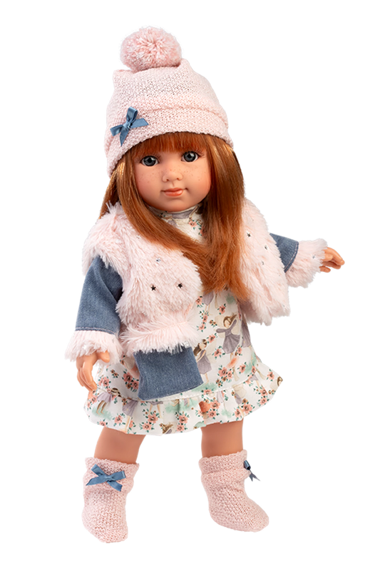 PUPPE NICOLE, ROTHAARIG, 35 CM