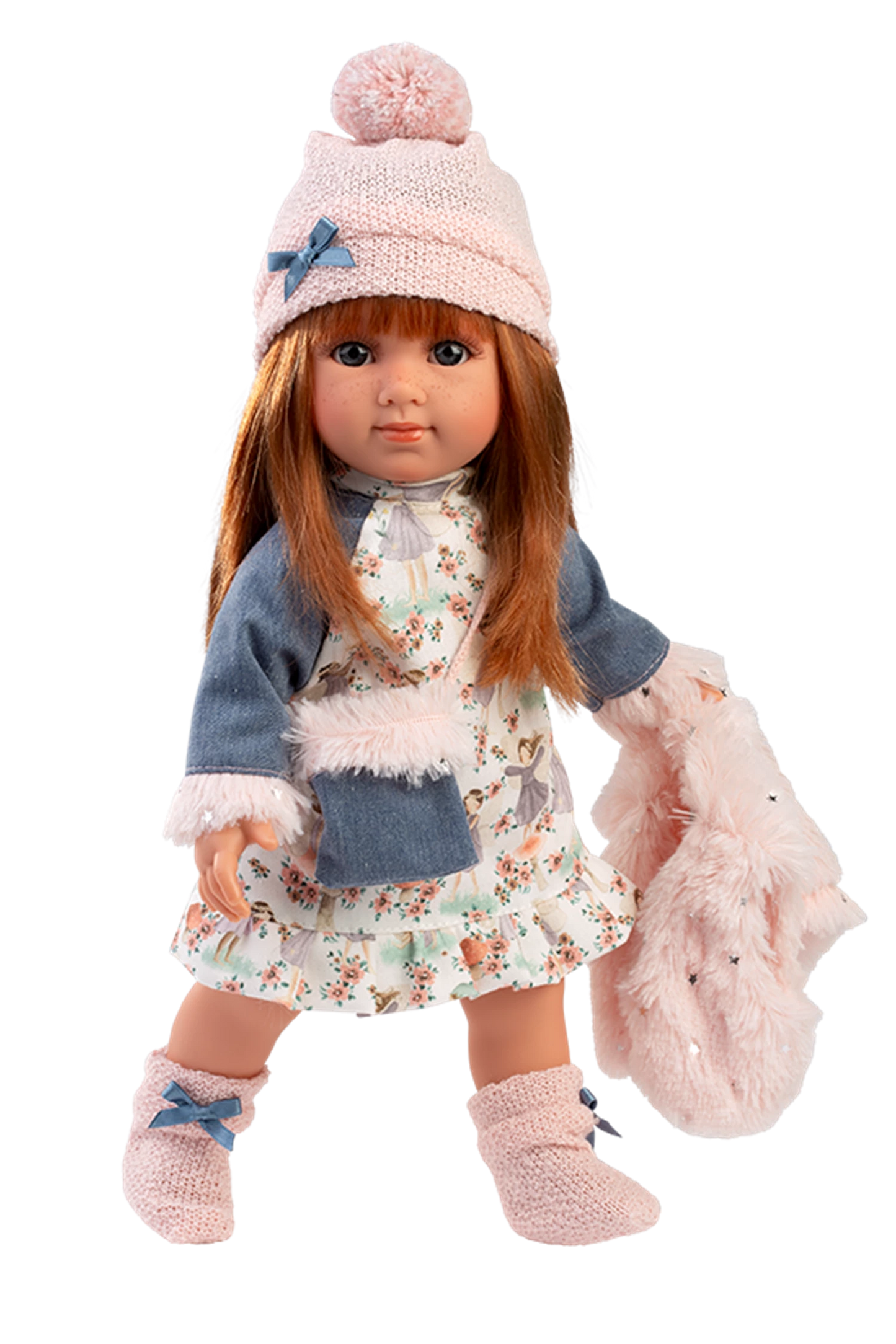 PUPPE NICOLE, ROTHAARIG, 35 CM