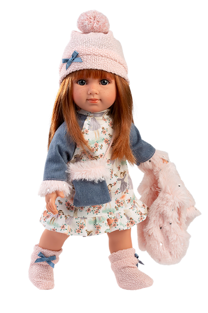 PUPPE NICOLE, ROTHAARIG, 35 CM