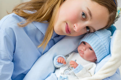 BABY BLAU 35CM
