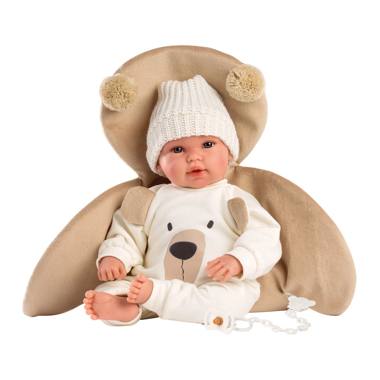 KUSCHELTIER-BÄR FÜR PUPPEN 36 CM