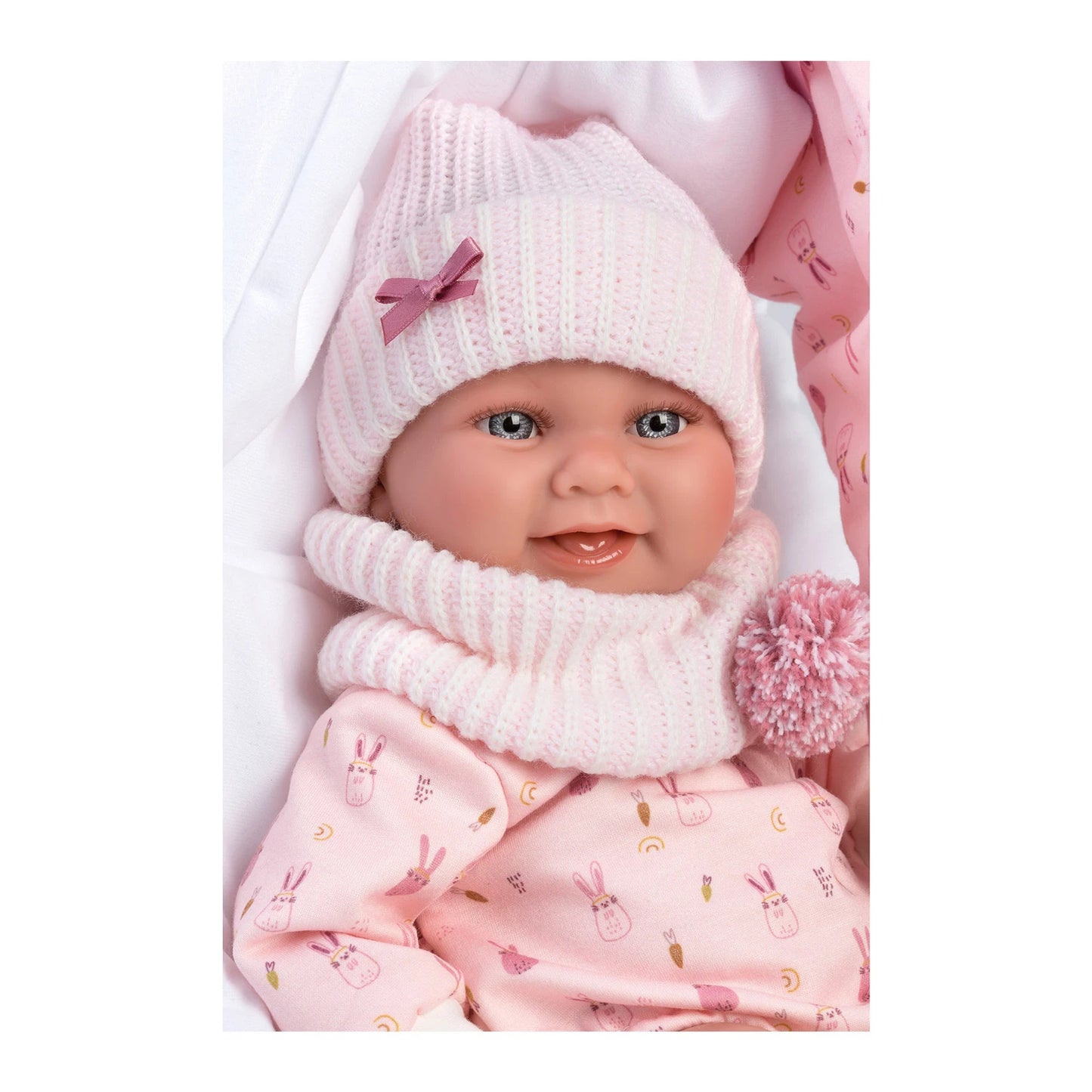 NICA PUPPE MIT TRAGETASCHE 40CM
