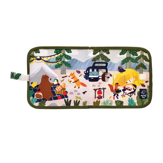 ZEICHENBUCH-SET MIT 4 CAMPING-KREIDEN