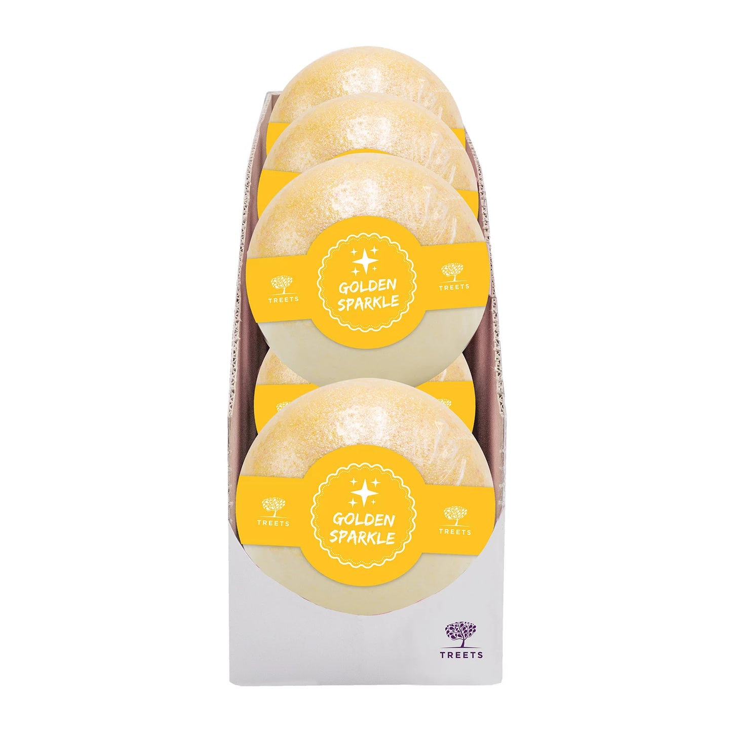 BADEBOMBE TREETS GLITTER GOLDEN SPARKLE (D/F/I)