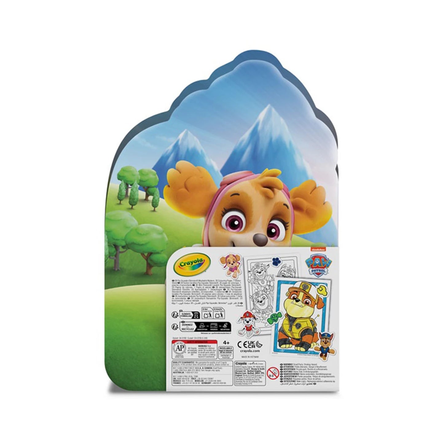 SET DI COLORI E ADESIVI PAW PATROL