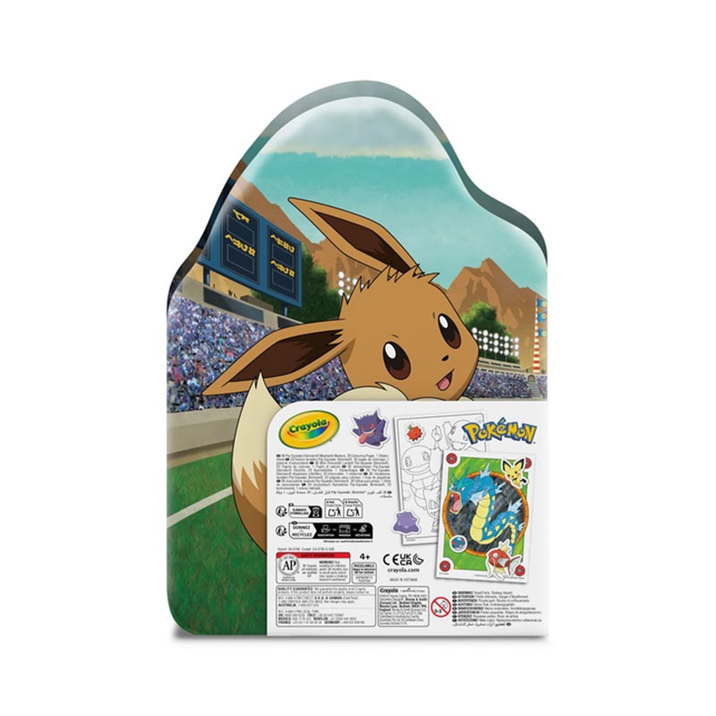 SET DI COLORI E ADESIVI POKÉMON