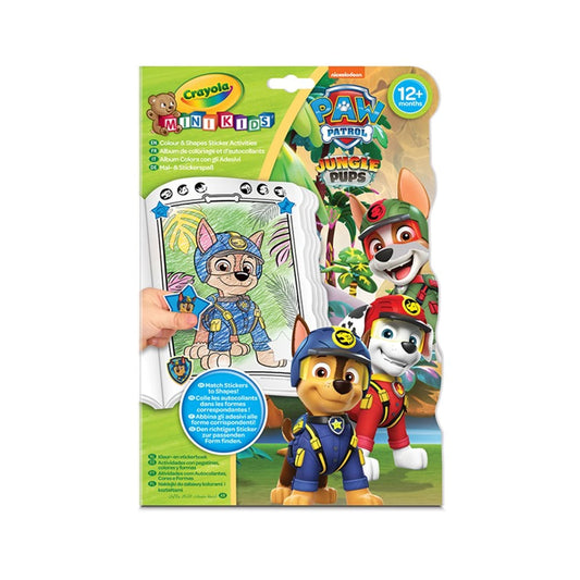 LIBRO DI ATTIVITÀ DA COLORARE E ADESIVI DI PAW PATROL