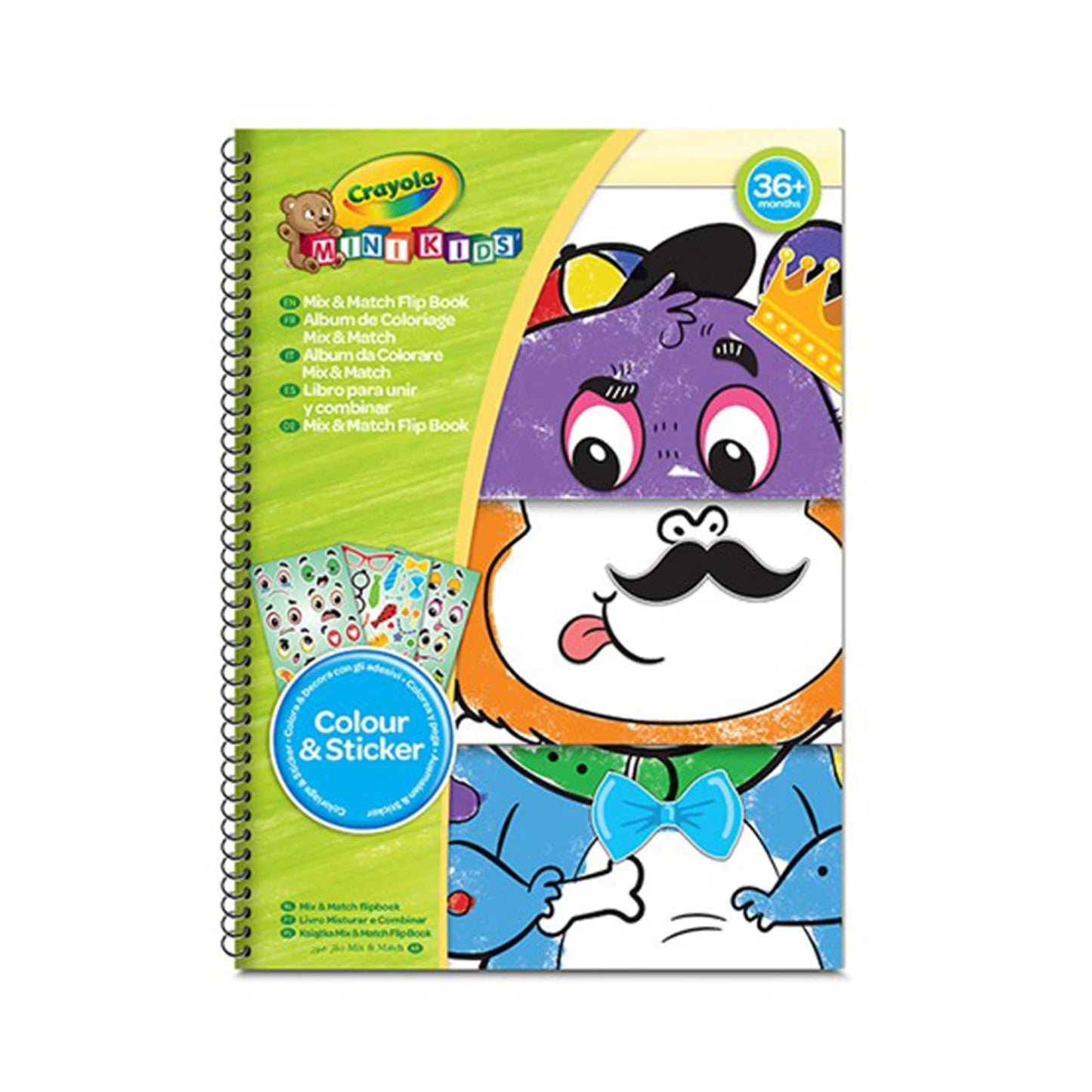LIBRO DA COLORARE "MIX & MATCH"