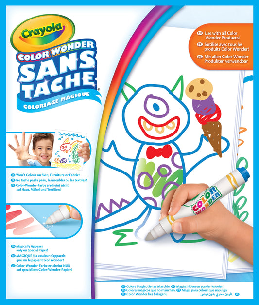 BLOCCO DA DISEGNO VUOTO COLOR WONDER