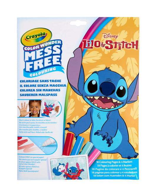 COLOR WONDER, DIVERTIMENTO CON LA PITTURA DI LILO E STITCH