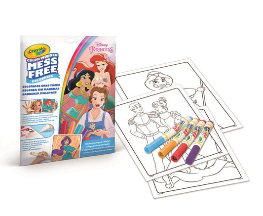 COLOR WONDER COLORARE DIVERTIMENTO PRINCIPESSE DISNEY